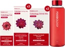 FOODOLOGY RED gorenje 1-mesečni komplet/koleologija cut(1ea) & Coleology Drink Mix(2ea) & Coleology Rezanje Jelly(3ea) $ steklenica za vodo(1ea)...