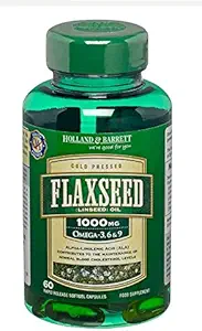 Holland & Barrett Vegetarijansko laneno olje 60 kapsul1000mg/Omega-3,6&9