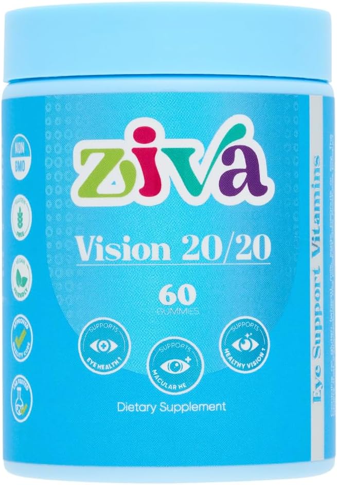 Vizija ZIVA 20/20 (60 Gummies)