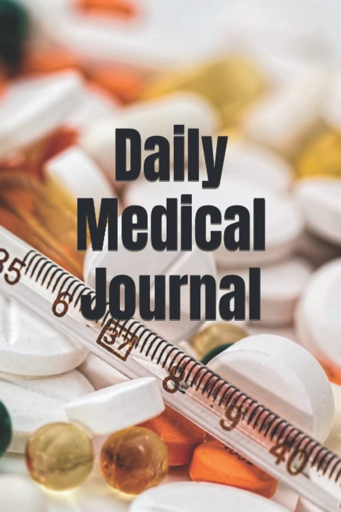 Daily Medical Journal za seznam zdravil, vitaminov, dodatkov in sledi odčitavanja krvnega tlaka. Dnevni dnevnik za negovalce in bolnike