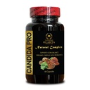 Candida PRO Complex - Reishi goba, črni orešček, črevesno zdravje in imunske podpore, Candida Complex, Candida Cleanse, Botanical Gut Podpora - 1 steklenica