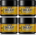 800mg Shilajit Supplement-Shilajit Pure Himalajan Organic Shilajit Resin z največjo jakostjo, Virinal iz Himalaje z 85+ Trace minerali in Fulvic kisline za fokus in energijo,Immuniteta,4 pakiranja