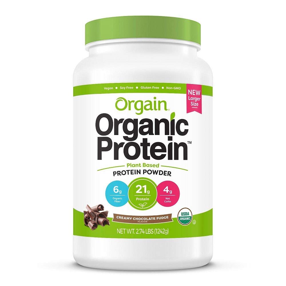 Orgain Protein Plant Na osnovi praška Kremasta čokoladna krema, 32 Oz
