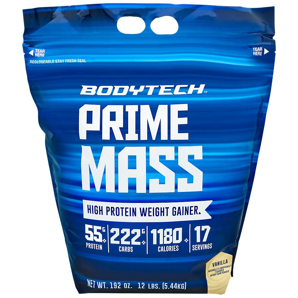 BODYTECH Prima Mass - Vanilla (12 lbs./17 Serving)