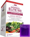 ANDREW LESSMAN Multivitaminski - ženske Elite-100 z največjo esencialno omega-3 1000 mg 120 Paketi - Močna hranila, Esencialni vitamini, minerali, fitonutrienti in karotenoidi. Brez dodatkov