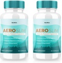(2 paket) AeroSlim kapsule - AeroSlim prehranski dodatek za napredno zdravje telesne mase, največja moč vse naravne tablete za ciljno maščobo trebuha, hujšanje Formula, Aero Slim (120 kapsule)
