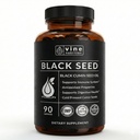 Kapsule črnega olja - Nigella Sativa - Imunska podpora dodatek Soft Gels - Hladno stisnjen antioksidant Vegetarian Black Cumin tablete - 500 Milligrami Made in The ZDA