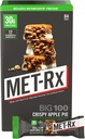MET-Rx Big 100 Kolosalne proteinske čokoladice, Crispy Apple Pie Nadomestne čokoladice, 4 števke