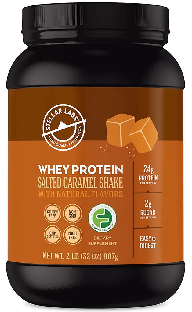 Stellar Labs Whey Protein Powder with BCAA's & Whey Isolate 