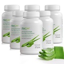 AloeCure Organic Aloe Vera Kapsule, 130.000mg Notranji Aloe Leaf Equivelant na služijo, Podpora Gut Health & Prebavni Comfort, Trebušna kislina Buffer, Naravni imunski dodatek, Aloin, 60 kapsul