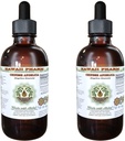 Angelica Chinese Alkohol-free Liquid Extract, Organic Angelica (Angelica Sinensis) Posušeni koren Glicerit Havaji Pharm naravni zeliščni dodatek 2x2 oz