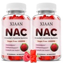 NAC Gumies za otroke in odrasle, N Acetil Cysteine 1000mg NAC dodatek za antioksidantov in imunske podpore, Lung & jetra zdravje, Raspberry Flavor 120 Count