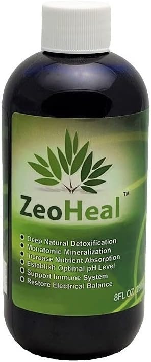 ZeoHeal - Humic in Fulvic Acid Mineral Supplement 8 Fluid Ounce (enoten)