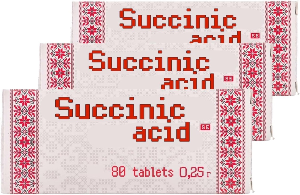 3 x Aranžna kislina sukcinska kislina 80 tablet – skupaj 240 tablet