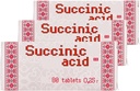 3 x Aranžna kislina sukcinska kislina 80 tablet – skupaj 240 tablet