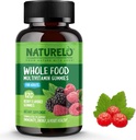 NATURELO Cela hrana Vitamini za odrasle - Žvečljivi gumijasti multivitamin za moške in ženske - 120 Veganskih gumijev