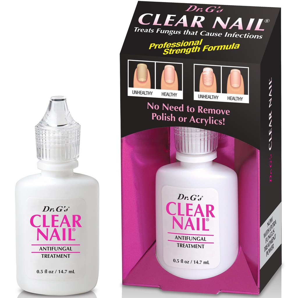 Dr. G's Clear Nail Antifungalno zdravljenje, 0.5 Fluid Ounce