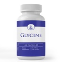 Čiste izvirne sestavine Glicin, (100 kapsul) Čist, brez dodatkov ali polnil, laboratorij preverjen