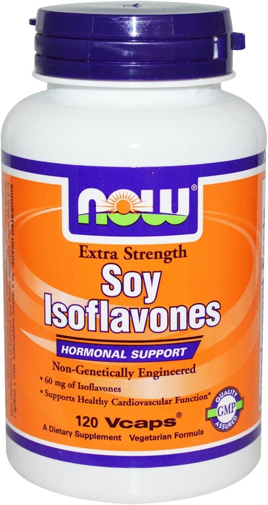 Zdaj hrana Isoflavones 120 Vc Soy, 120 CT