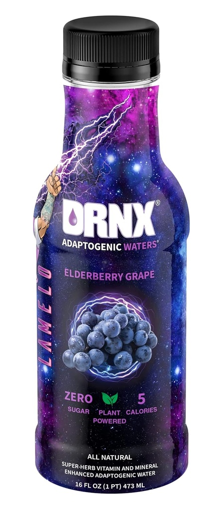 DRNX 12 Pack Adaptogene vode Popolna Hidracija Izboljšana pijača - Zero Sugar - 5 kalorij - Super zelišča, B & D Vitamini, Antioksidanti, Keto Prijazno, Vse naravne (Variety Pack)