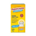 Aspercreme Odor Prost Max Jakost Lidokain bolečine Relief tekočine z roll-On brez Mess Applicator, 2.5 oz.