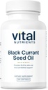 Vital Nutrients - črni ribez Seed Oil - Essential Omega 6 Maščobne kisline - Vsebuje gama linolensko kislino (GLA) - Kartilaža, Joint, in živčne funkcije Podpora - 100 Softgels na steklenico