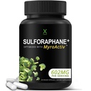 HUMANX Sulforaphane+ 602mg - ZDA Tretja stranka Tested - Sulforaphane z Broccoli semena ekstrakt & Moringa - Podpira antioksidant proizvodnje, razstrupljanje, in celično zdravje - Broccoli dodatek