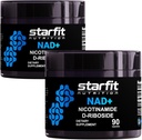 STARFIT - Nikotinamid D-Ribozid (2 pakiranji), obnovitveni odmerek NAD+, dodatek za energijo in fokus, podpora za preprečevanje staranja celic, skupaj 180 kapsul