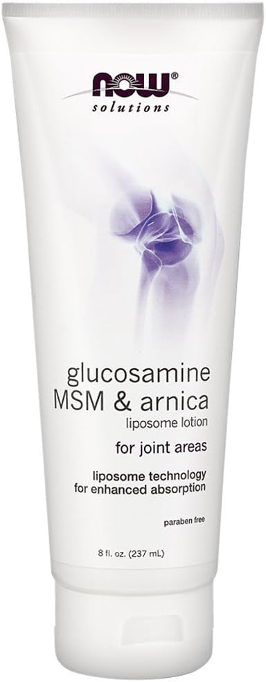 Zdaj glukozamin, MSM & Arnica Liposome losijon, 8-Ounce (paket z 2)