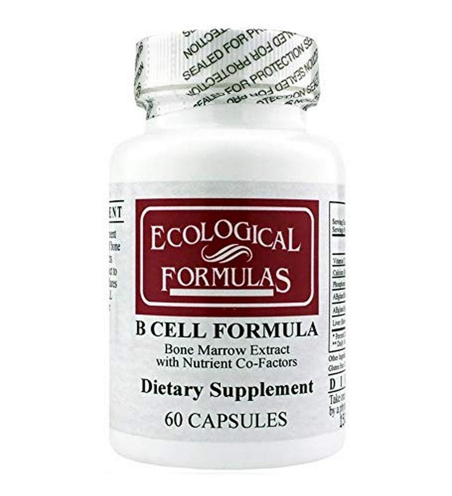 Ekološke formule B Celična Formula, Bela, 60 Število