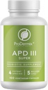 Kosher APD III Probiotic dodatek, Podpira občasno zaprtje, driska, plin in napenjanje, 5 milijard CFU vzdrževanje 100 vegetarijanske kapsule