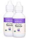 NuNaturals Clear Extract NuStevia, na rastlinah temelječe sladilo, 2 oz, 2 pakiranje, plastična