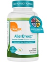 Zahler AllerBreez Immune System Support Formula z vitaminom C, Quercetin, Vitamin B5, MSM & Stinging Nettle - Sezonsko in letno podporo imunske podpore, Dhist Alergy Supplement (90 kapsul)