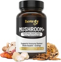 Levi Mane dopolnilne kapsule - Gobe dopolnilo Brain Booster z Reishi, Chaga, Cordyceps in Turčija rep gobe prahu - Nootropična in energijski dodatek za spomin in fokus