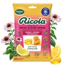 Ricola Medena z Echinacea Kašelj kapljice, 45 Štetje, Okusno lajšanje in nega grla, ustni anestetik, naravno arome