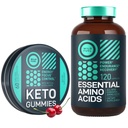 WILD FUEL Essential Amino Acid dodatek in Keto Candy MCT olje Keto Gummies energija, moč, in recovery paket