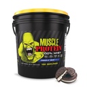 COLOSSAL LABS Muscle Whey Protein Aroured Protein Powder, 25.000mg aminokislin/serviranje, hladno filtrirana(Package May Vary) (12 Pound (Bucket), Piškotki in smetana)