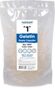 Nutricost Prazne kapsule Želatina Velikost 1-1000 Počisti Prazne '1' Gel kapsule - Košir, Ne-GMO, Soy Free, Gluten Free