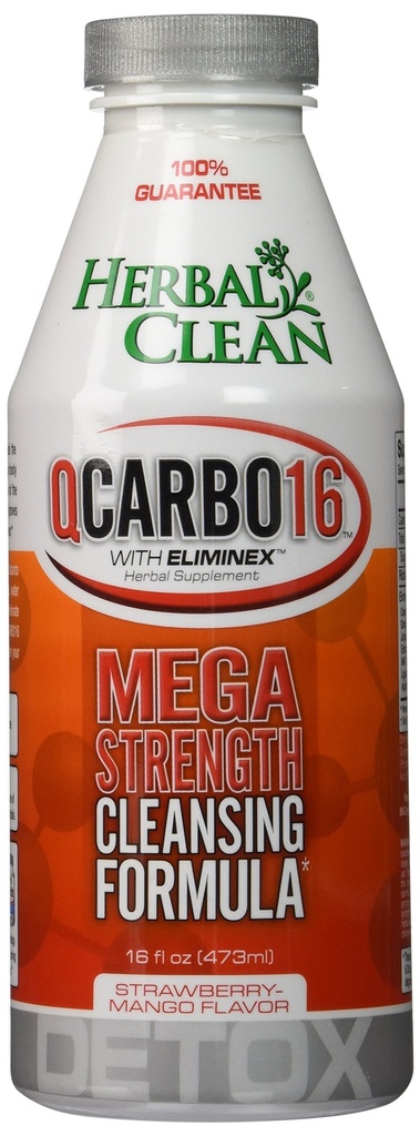 Zeliščna čista BNG podjetja Q Carbo Liquid Slamica pijače, Mango, 16 Ounce