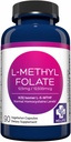 MD Life L Metilfolate 12,5mg - Professional-stopnja Active Metilfolate dodatek - Največja jakost MTHFR Dodatki - L metilfolat 12, 5mg 90 kapsule - esencialne aminokisline