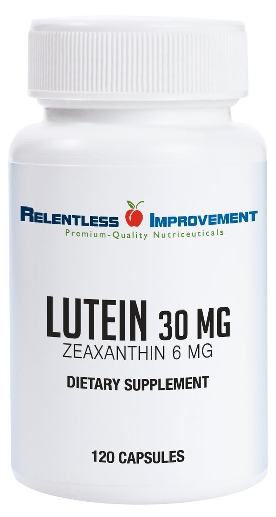 Visoka moč 30mg Lutein Plus 6mg Zeaksantin 120 Vege-Capsules Natural Marigold Extract za zdravje oči Brez polnil 100% aktivni material