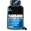 EVL Thermogene Fat Burner Support - hitro delujoča izguba teže Energija in podpora apetitu - Trans4orm Green Tea Supplement za moške in ženske - 60 Serving