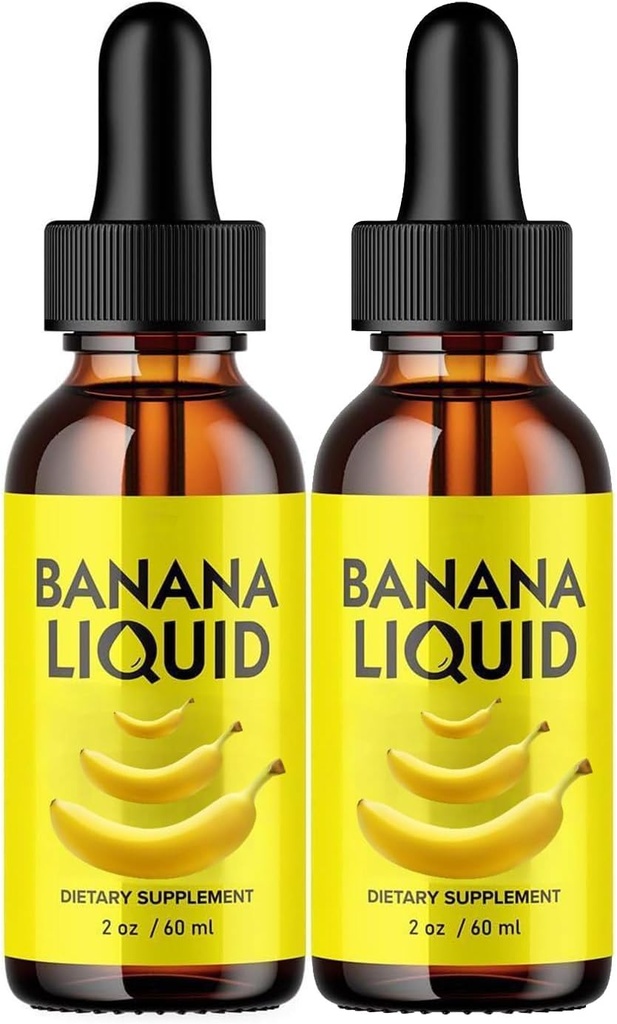 Banana dodatek tekoče izvirnik 60ml Banana ekstrakt tekočine za ženske Gut Health 2 paket