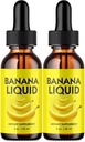 Banana dodatek tekoče izvirnik 60ml Banana ekstrakt tekočine za ženske Gut Health 2 paket