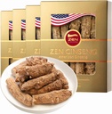 4 Škatle Premium velik ameriški ginseng koren (4oz na škatlo) - Non-GMO, Gluten Free Wisconsin Ginseng. Spodbuja imuniteto, energijo in stamin za moške in ženske