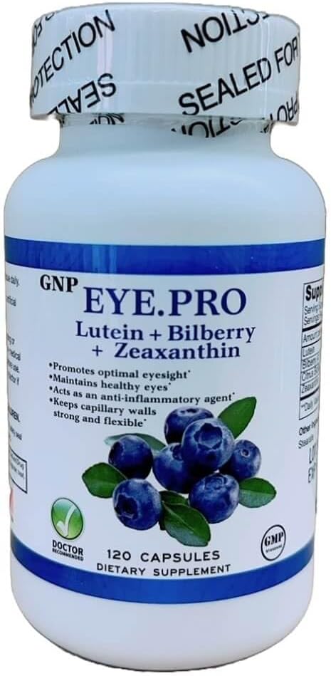 Eye Pro-Lutein, Billberry & Zeaksantin (120 kap)