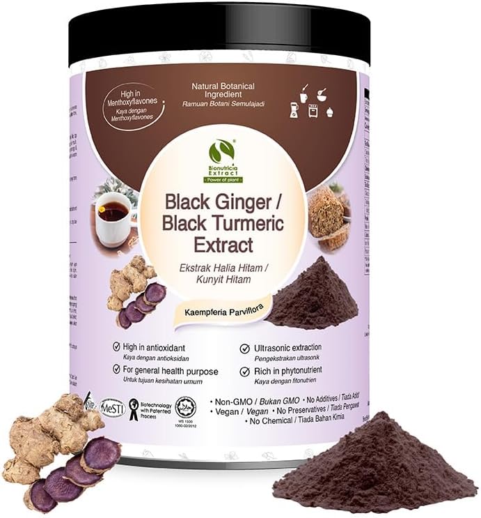 Bionuticia Black Ginger Extract Powder 