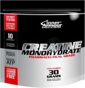 Mikroniziran kreatin monohidrat v prahu - povečanje mišične moči in vzdržljivosti - hitro raztapljanje, arome-free, Vegan Fitness dodatek, Keto prijazno - 30 gr ali 10 Servings