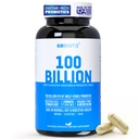 GOBIOTIX 100 milijard - Prebavni encimi Dodatek - Probiotiki Multivitamin - Prebiotična mešanica vlaknin - 100 milijard CFU - Organski sadeži in zeleni Mešanica - Vegan, ne GSO - 30 kapsul