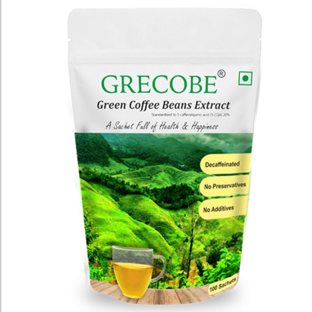 100% Pure Green Coffee Beans Extract s 50% klorogenskih kislin, brez kofeina, antioksidant 